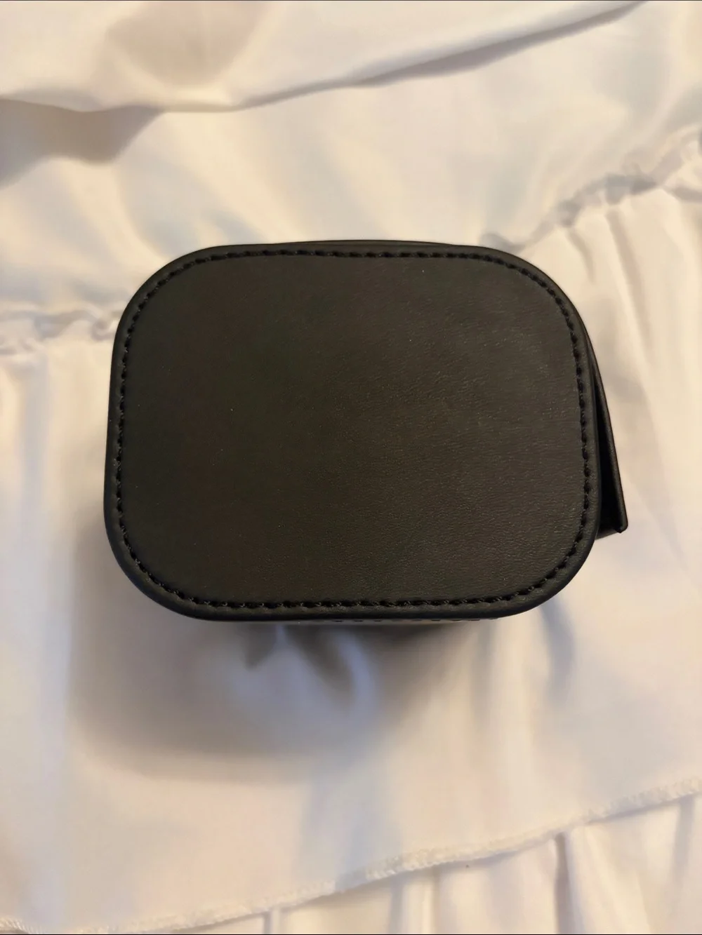 IWC Black Leather Travel Watch Case